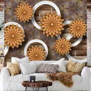 3D Flower Customize Wallpaper
