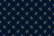 Blue With Golden Parrel Lines Self Adhesive Sticker For Table