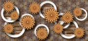 3D Flower Customize Wallpaper