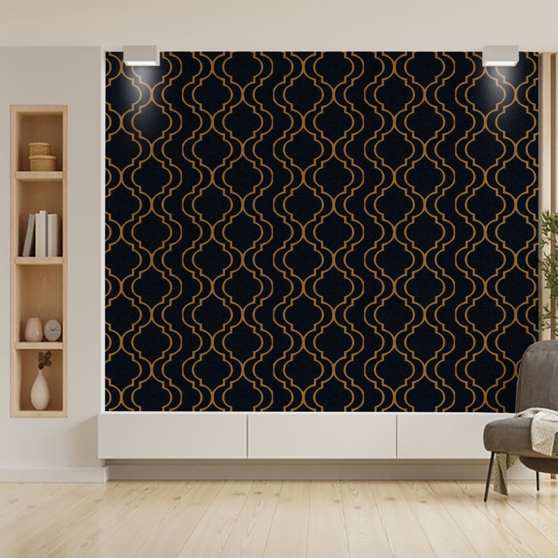 Cleopatra Moroccan Cool Beige Wallpaper