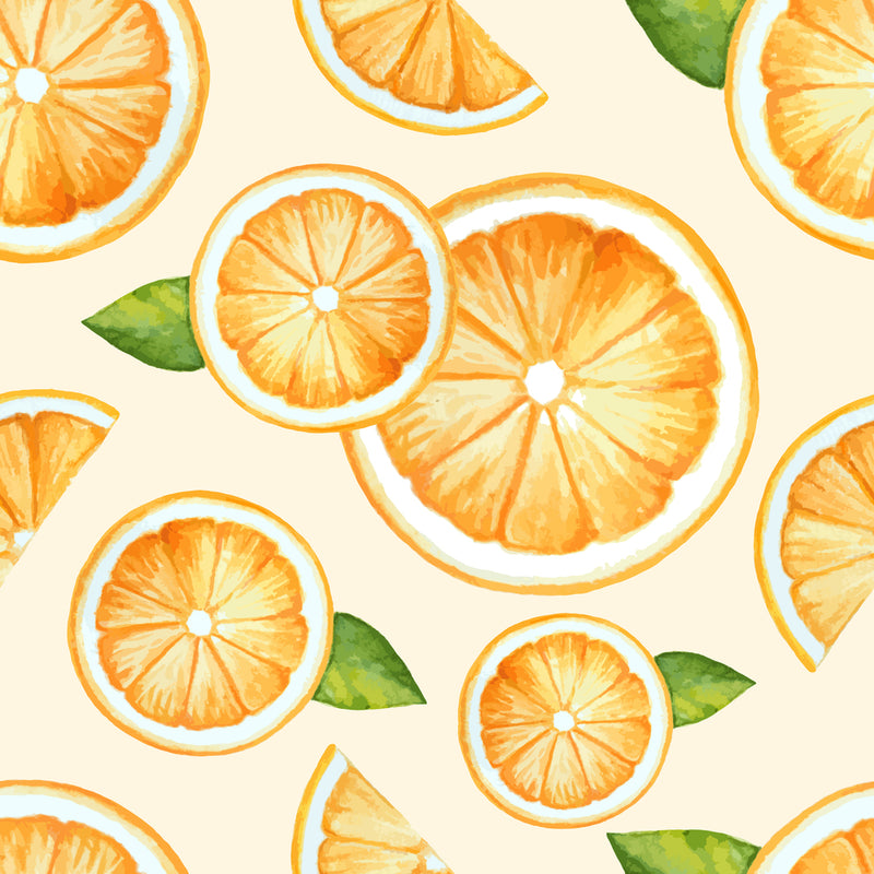 Orange Sketch Customize Wallpaper
