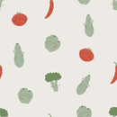 Red Tomato Broccoli Customize Wallpaper