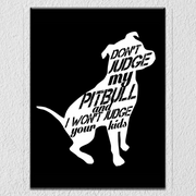 Pitbull Wall Art