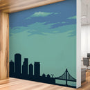 Smart City Buildings Wallpaper