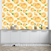 Orange Sketch Customize Wallpaper