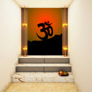 Om In Sun Shade Self Adhesive Sticker Poster