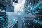 Glowing Big Data Forex Wallpaper