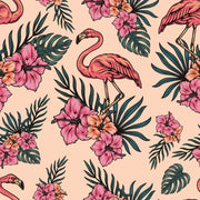 Flamingo Floral Wallpaper