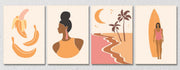 Beach Inspired Wall Art 11, Set Of 4