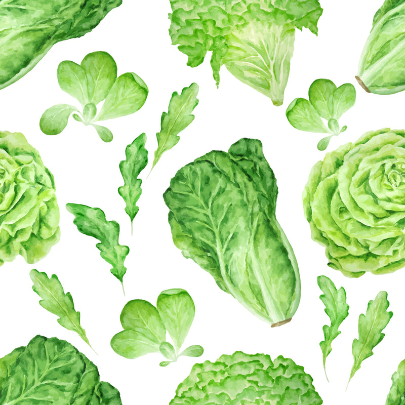 Green Veggies Customize Wallpaper
