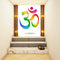 Om In Colour Shade Self Adhesive Sticker Poster