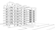 Doodle Building Wallpaper