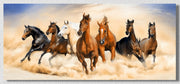 7 Horses Landscape Wall Art 8