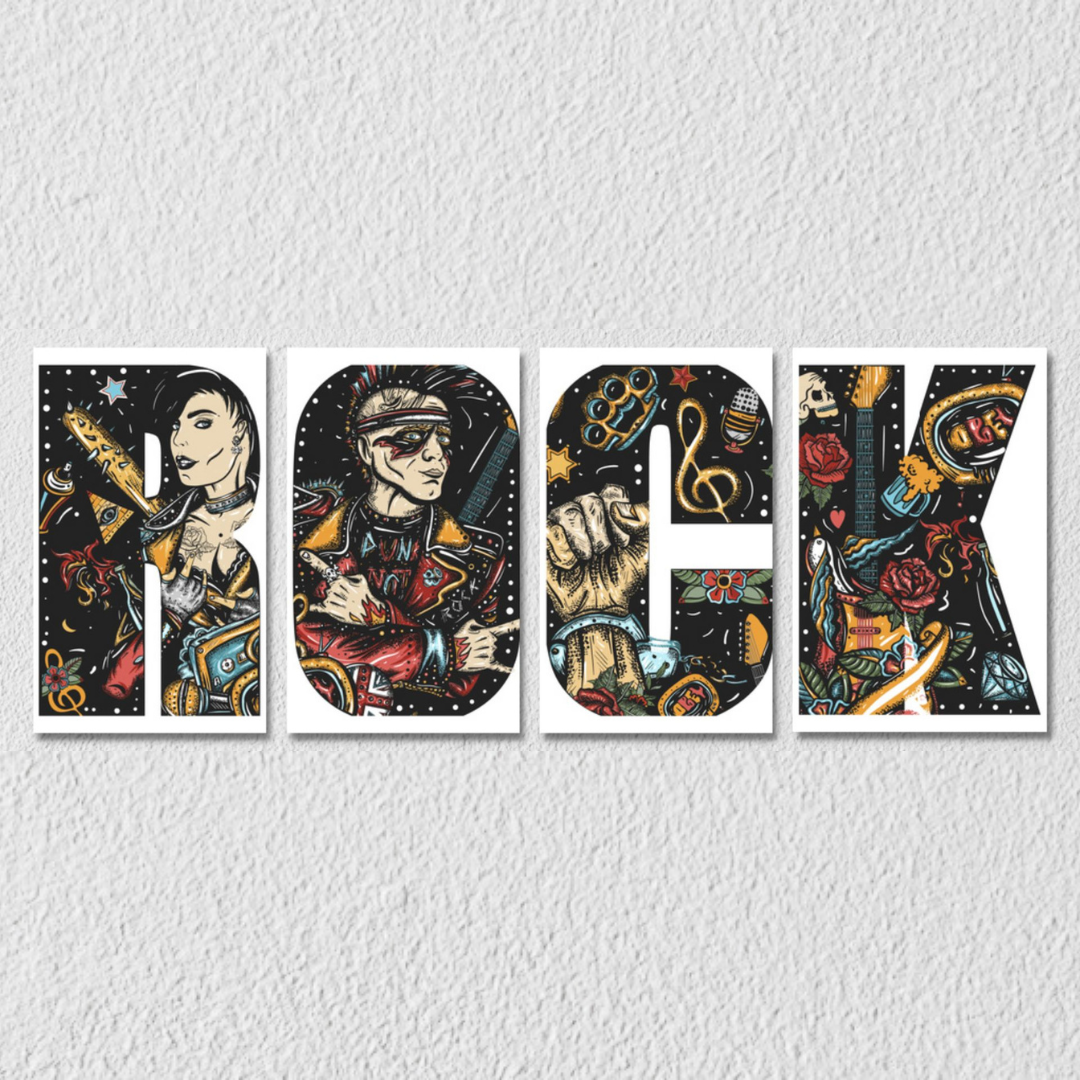 Jazz Faces Wall Art, Set Of 3