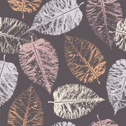 Colourful Transparent Leafs Self Adhesive Sticker For Cabinet