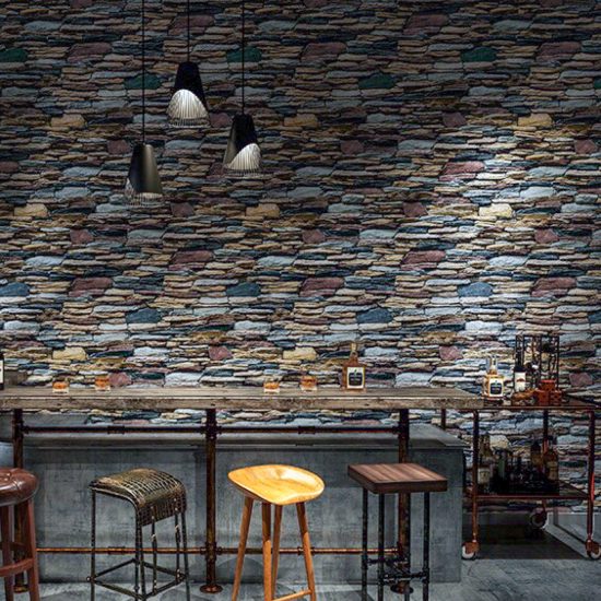 3D Imitation Stone Wallpaper