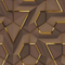 Jenica Gold Geometric Shapes Wallpaper