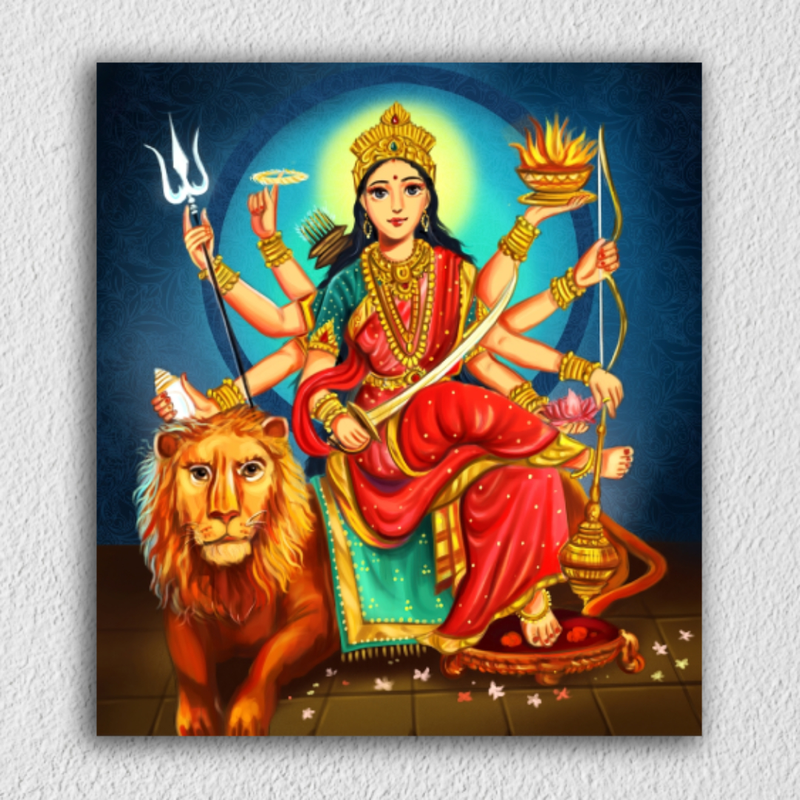 Artistic Durga Mata