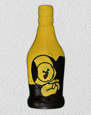 Funny Emoji Bottle Art