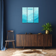 Yoga Wall Art, Set Of 3