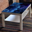 Stars In Blue Sky Self Adhesive Sticker For Table