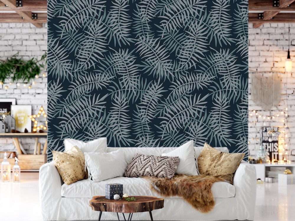 Plant Leaves Background Customized Wallpaper