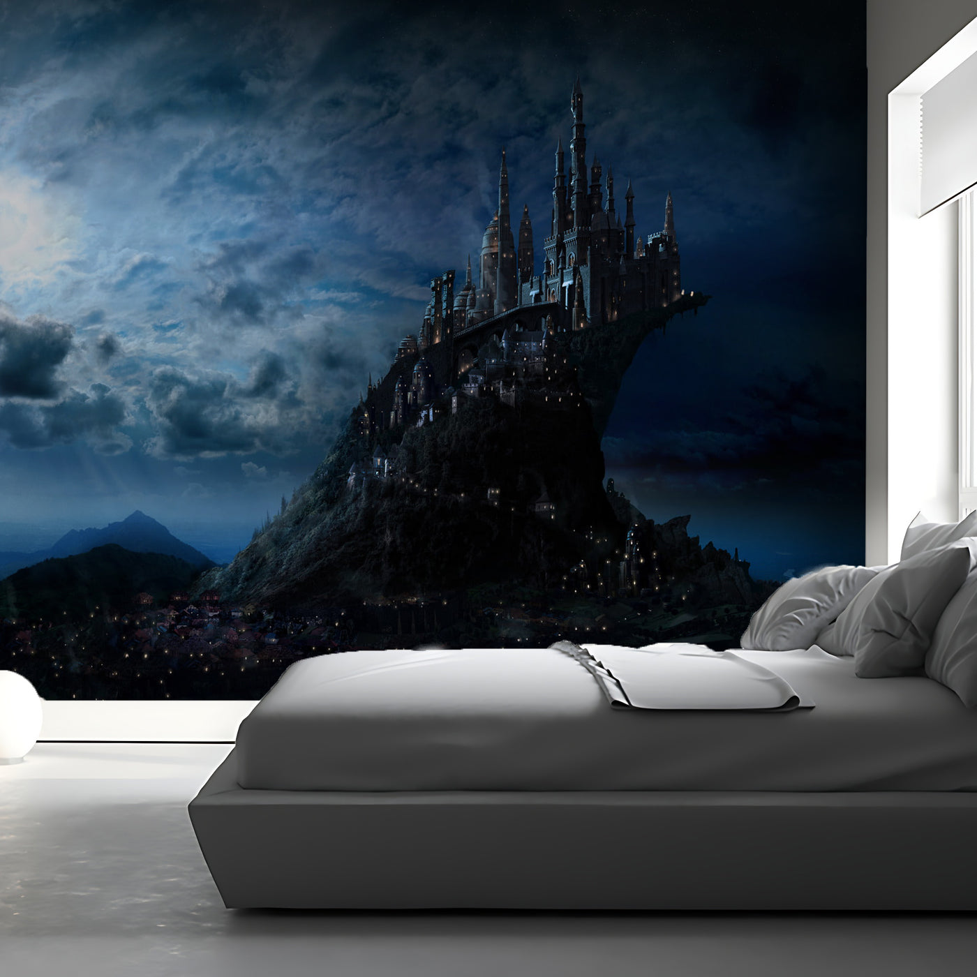 Harry Potter Cliff Castle Wallpaper