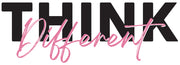 Pink Black Motivation Design Self Adhesive Sticker For Cabinet