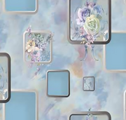 Shine 2 Floral Elegant Wallpaper