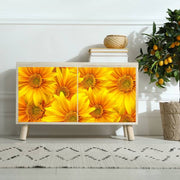 3D Sunflower Sticker