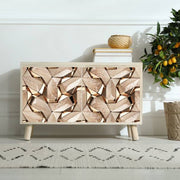 3D Modern Golden Sticker