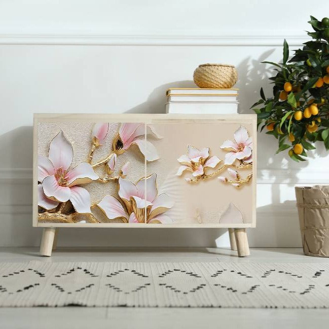 3D Floral & Botanic Sticker
