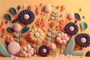 3d Flower Kid Wallpaper