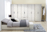 Circle In Circle Art Design Self Adhesive Sticker For Wardrobe