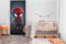 Spider Anime Self Adhesive Sticker For Door