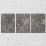 Grey Wall Art, Set Of 3
