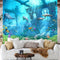 Blue Underwater Customize Wallpaper