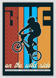 BIKE On The Wild Side Wall Art
