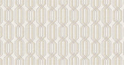 Moksh Geometric Embroidery Wallpaper