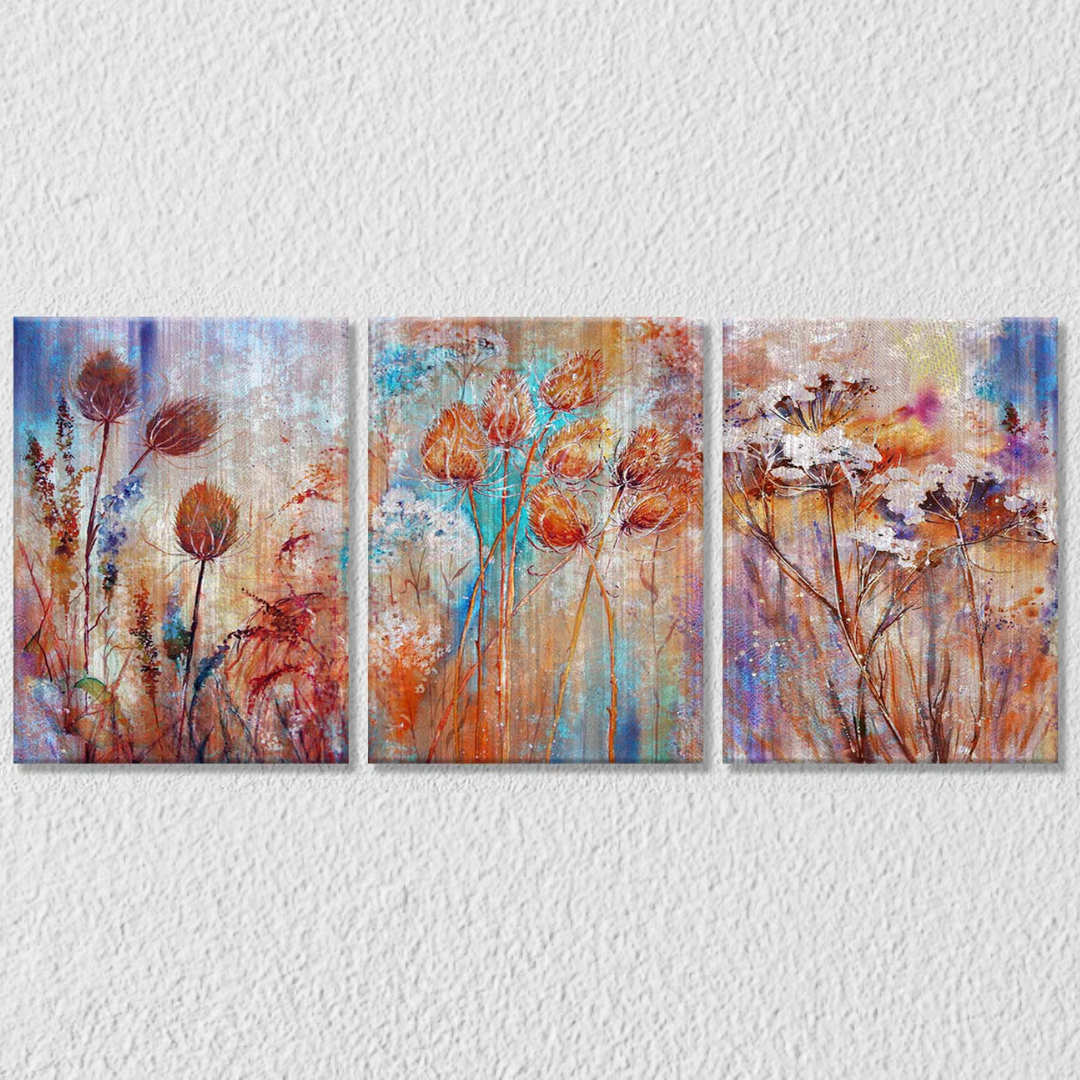 Watercolour Floral, Set Of 3