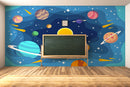 Planets Solar System School Wallpaper