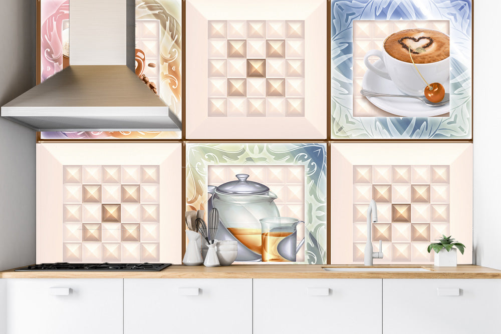 Kitchen Tiles Customised Wallpaper