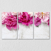 Pink Rose Wall Art, Set Of 3