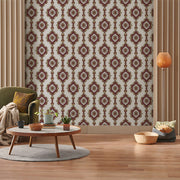 Moksh Vintage Damask Wallpaper