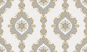 Moksh Vintage Damask Wallpaper