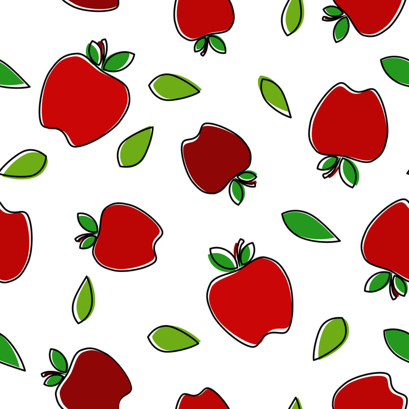 Red Shaded Apple Customize Wallpaper