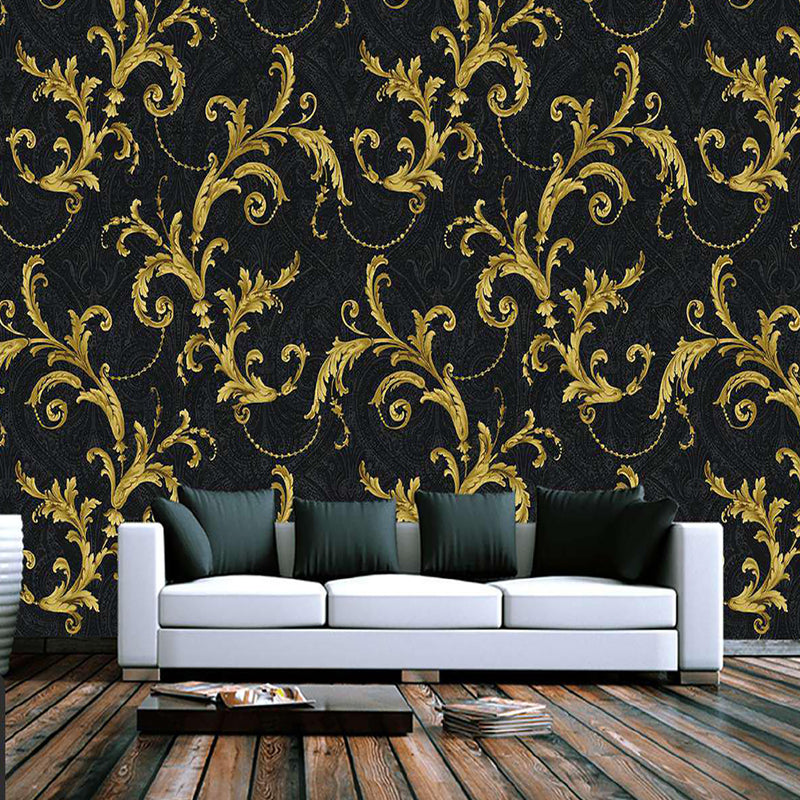 Revenge Classics Gold Damask Wallpaper