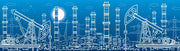 Oil Blueprint Wallpaper