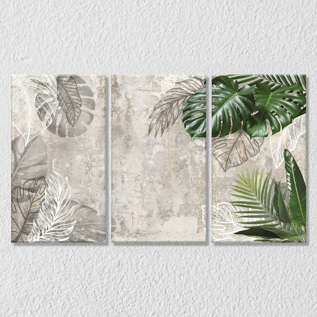 Tropical Wall Art, Set Of 3