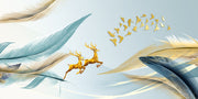 Golden 3D Customize Wallpaper